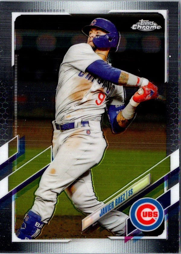 2021 Topps Javier Baez #6