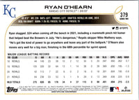 2022 Topps Royals Ryan O'Hearn #379