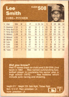1983 Fleer Lee Smith #508