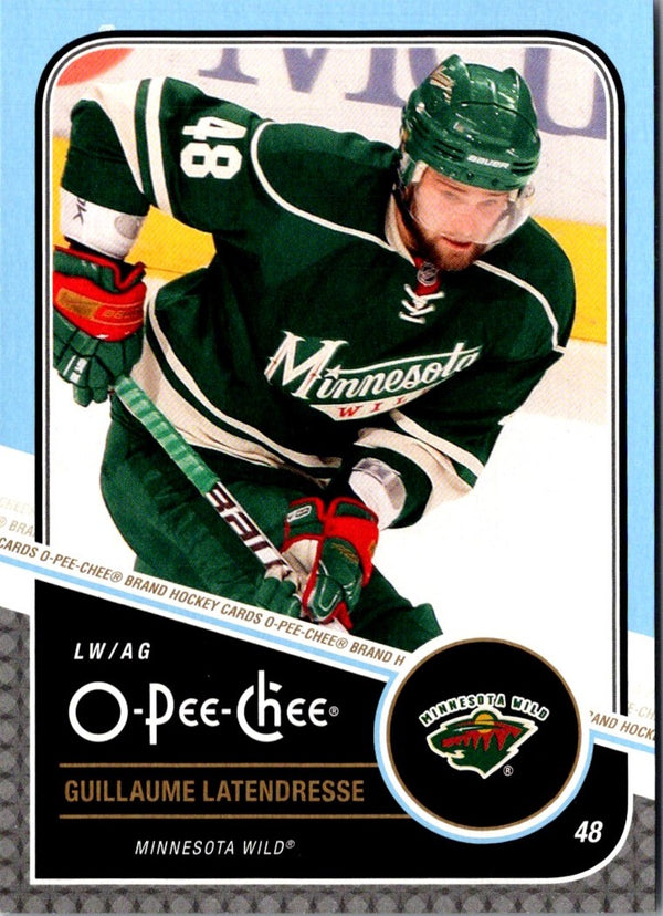 2011 O-Pee-Chee Guillaume Latendresse #28