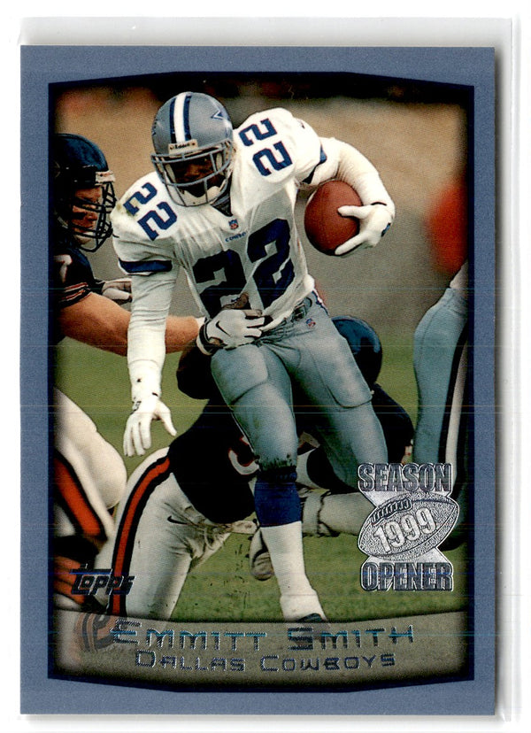 1999 Topps Season Opener Emmitt Smith #2