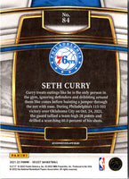 2021 Panini Select Blue Seth Curry #84