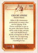 2002 Fleer Platinum Chucky Atkins