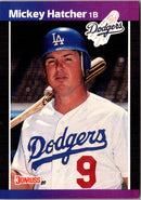 1989 Donruss Mickey Hatcher