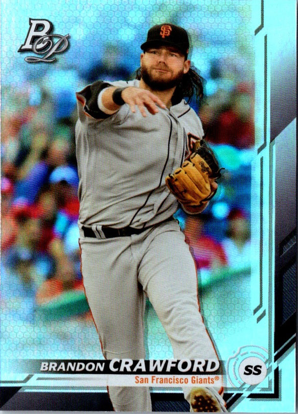 2019 Bowman Platinum Brandon Crawford #41