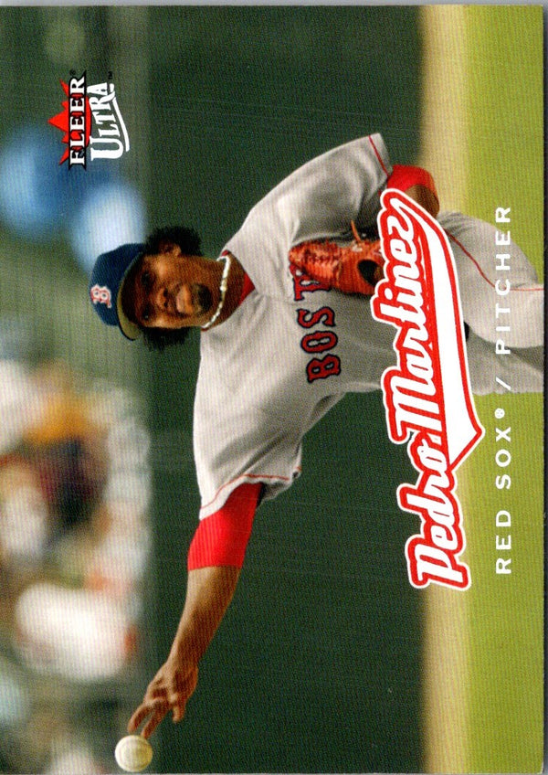 2005 Fleer Tradition Johan Santana/Pedro Martinez/Curt Schilling #5