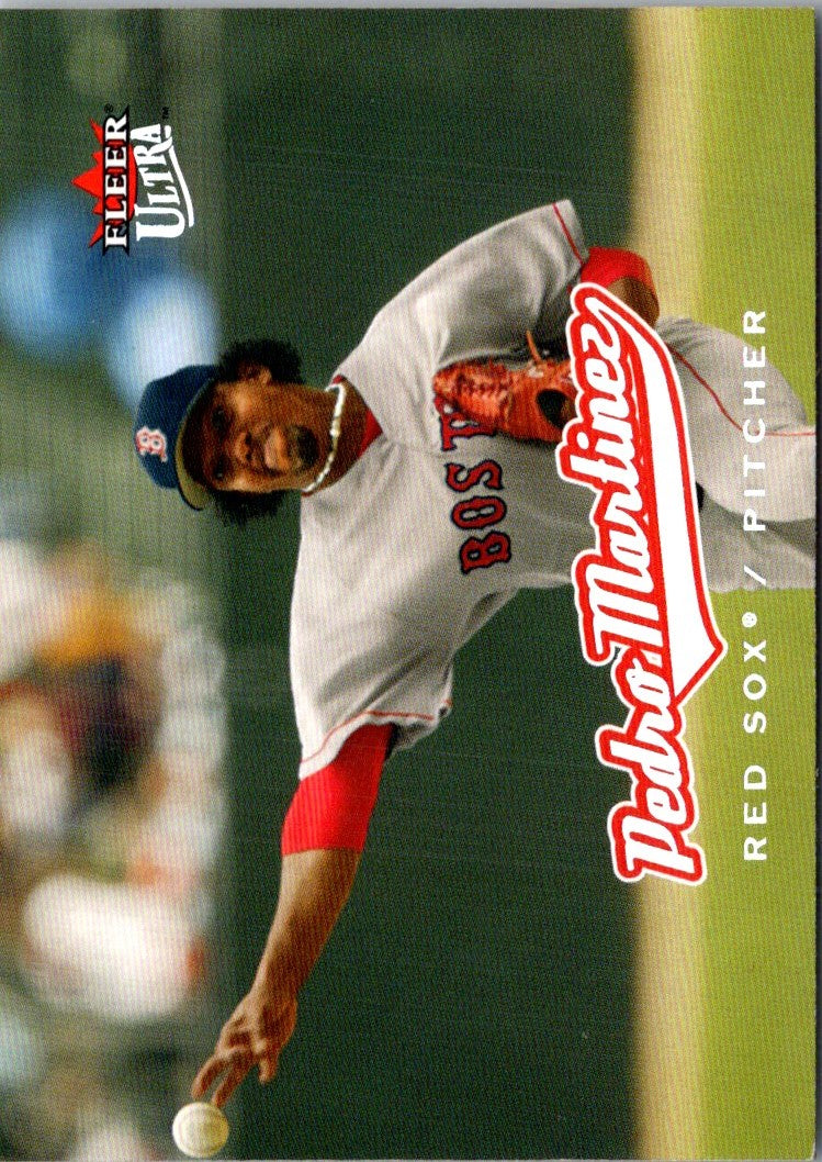 2005 Fleer Tradition Johan Santana/Pedro Martinez/Curt Schilling