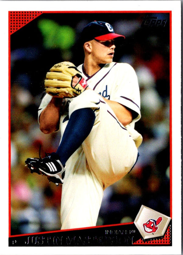 2009 Topps Updates & Highlights Justin Masterson #UH110