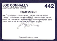 1989 Collegiate Collection Auburn Coke 580 Joe Connally #442