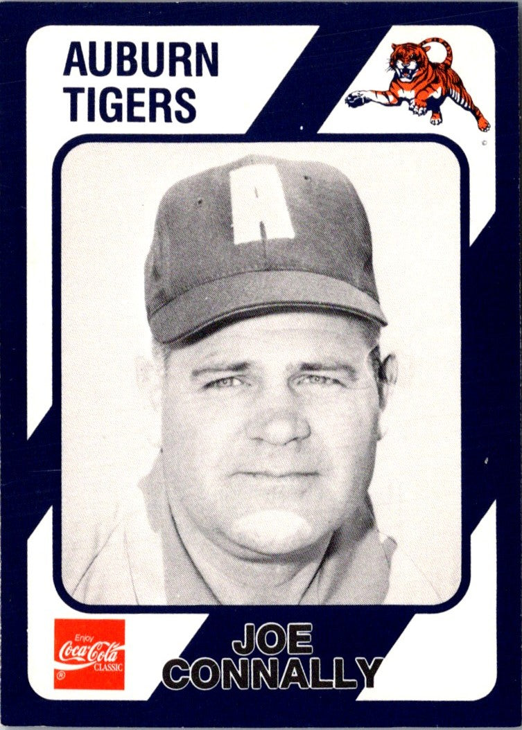 1989 Collegiate Collection Auburn Coke 580 Joe Connally