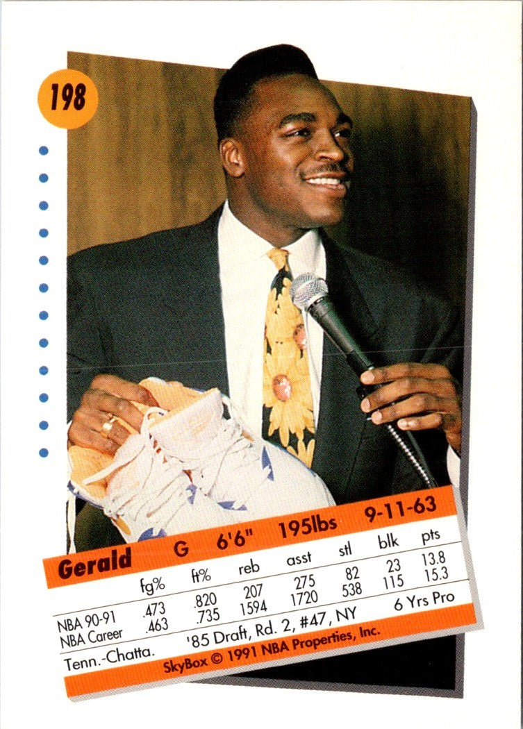 1991 SkyBox Gerald Wilkins