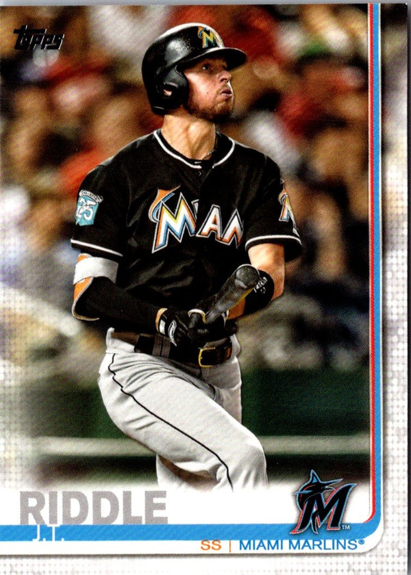 2019 Topps J.T. Riddle #607