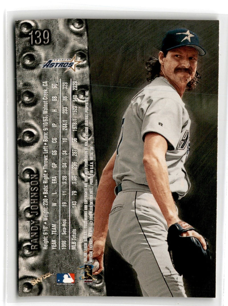 1999 Metal Universe Randy Johnson