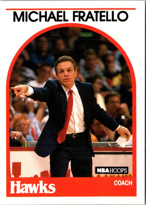 1990 Hoops 100 Superstars Michael Adams #24