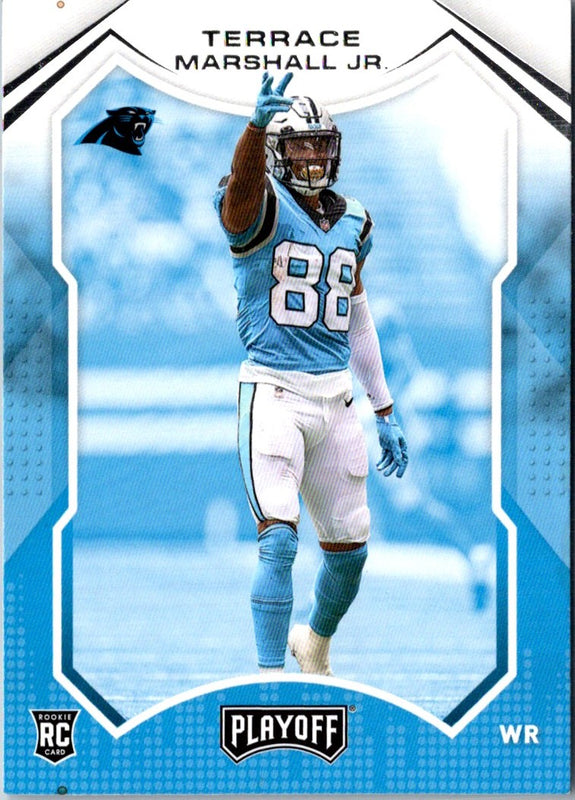 2021 Panini Playoff Terrace Marshall Jr. #220 Rookie