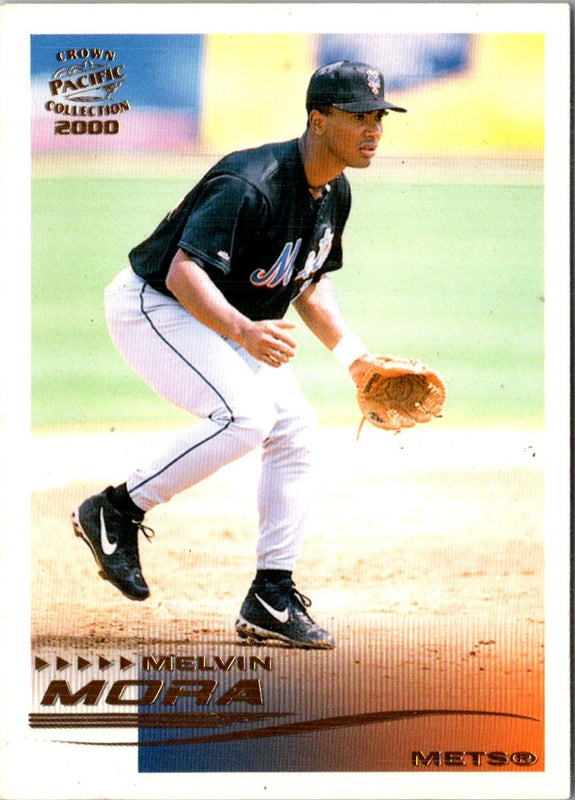 2000 Pacific Crown Collection Melvin Mora #180
