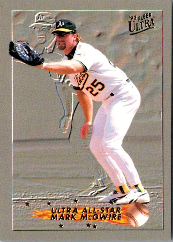 1993 Ultra All-Stars Mark McGwire #12