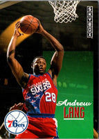 1992 SkyBox Andrew Lang #385