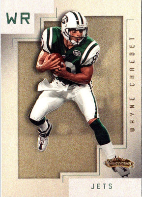 2001 Fleer Showcase Wayne Chrebet #75