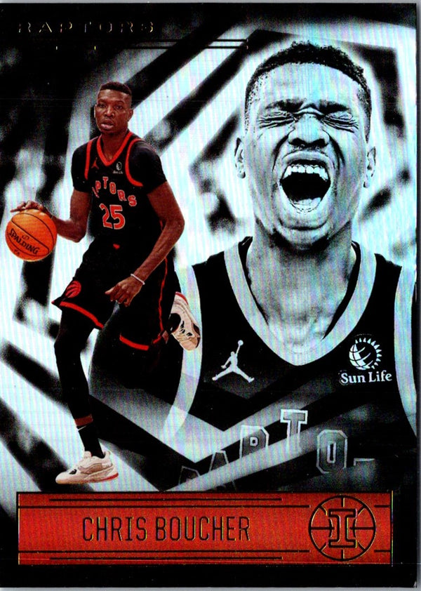 2020 Panini Illusions Asia Red Chris Boucher #147