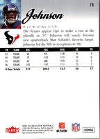 2007 Leaf Rookies & Stars Andre Johnson #78