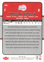 2006 Fleer Yaroslav Korolev #80