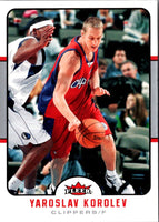 2006 Fleer Yaroslav Korolev #80