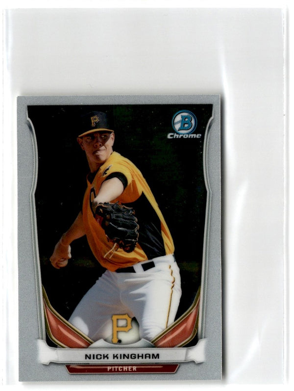 2014 Bowman Chrome Nick Kingham #BCAP-NK