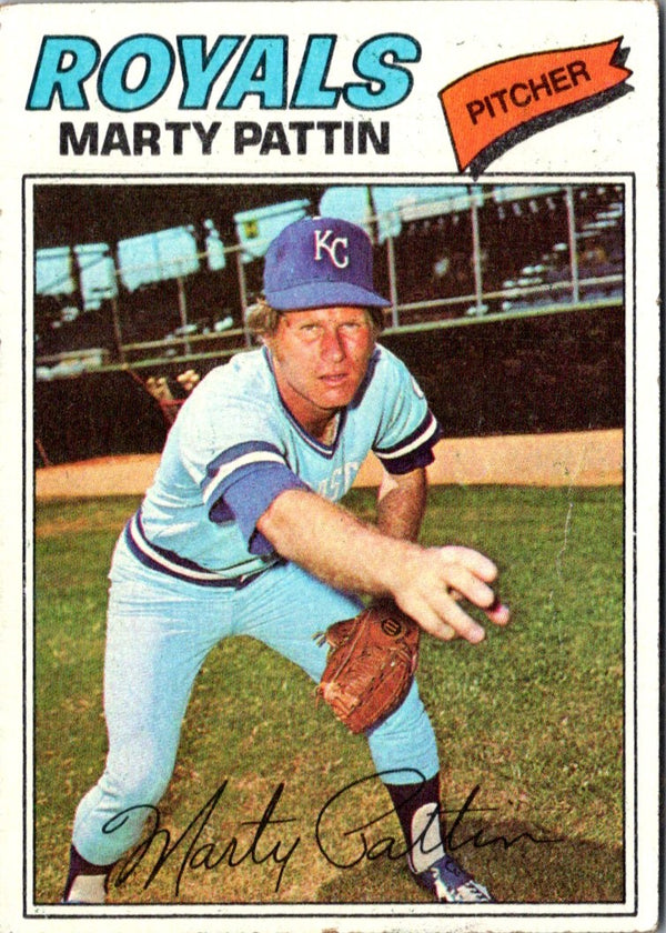 1977 Topps Marty Pattin #658