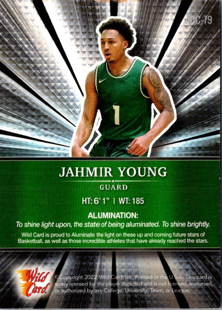 2022 Wild Card Matte Jahmir Young