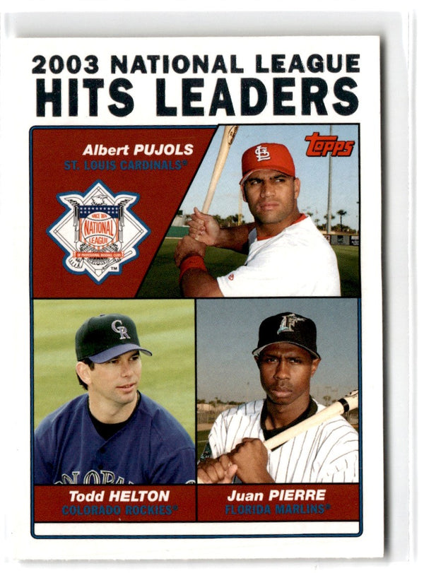 2003 Topps National League Runs Scored Leaders #344