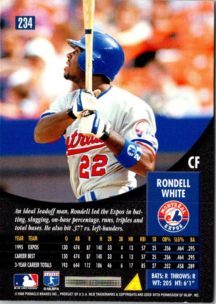 1996 Pinnacle Rondell White