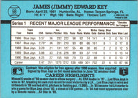 1991 Donruss Jimmy Key #98
