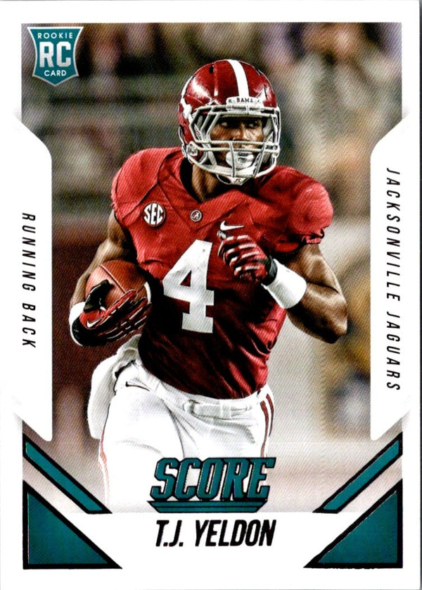 2015 Score T.J. Yeldon #390 Rookie