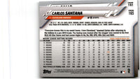 2020 Topps Chrome Carlos Santana #191