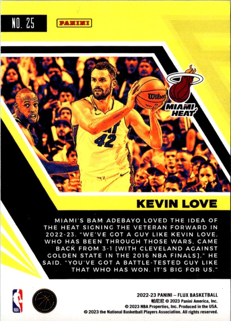 2022 Panini Kevin Love