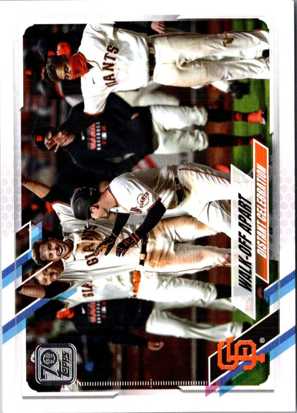 2021 Topps 70th Anniversary Celebration Walk-Off Apart #258