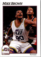 1991 Hoops Mike Brown #206