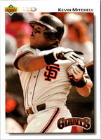 1992 Upper Deck Gold Hologram Kevin Mitchell #266