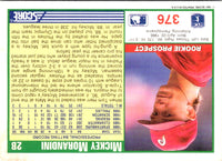 1991 Score Mickey Morandini #376