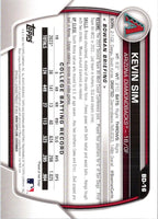2023 Bowman Draft Kevin Sim #BD-16 Rookie
