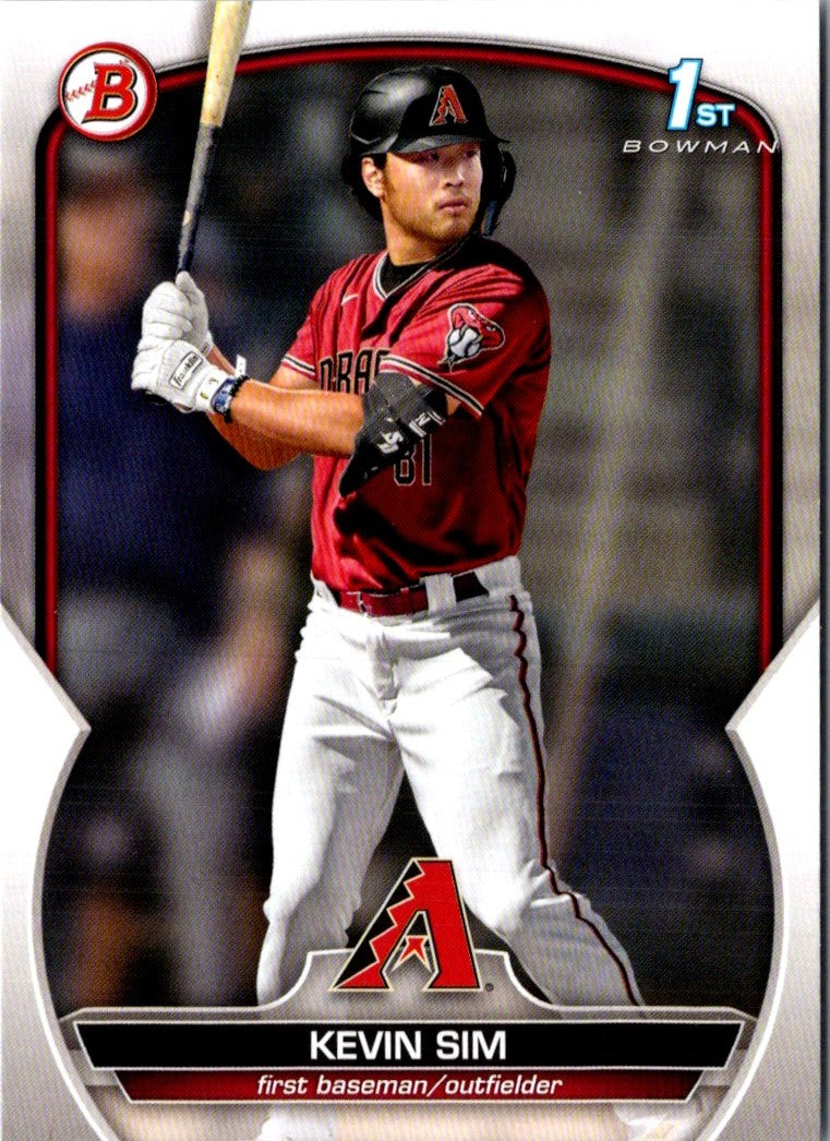 2023 Bowman Draft Kevin Sim