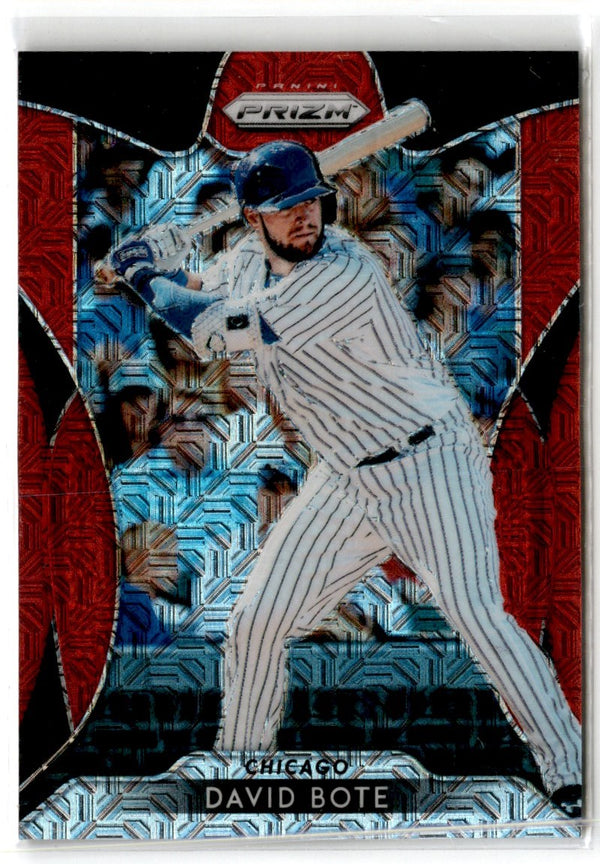 2019 Panini Prizm Red Mojo David Bote #158 027/299