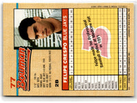 1992 Bowman Felipe Crespo #77 Rookie