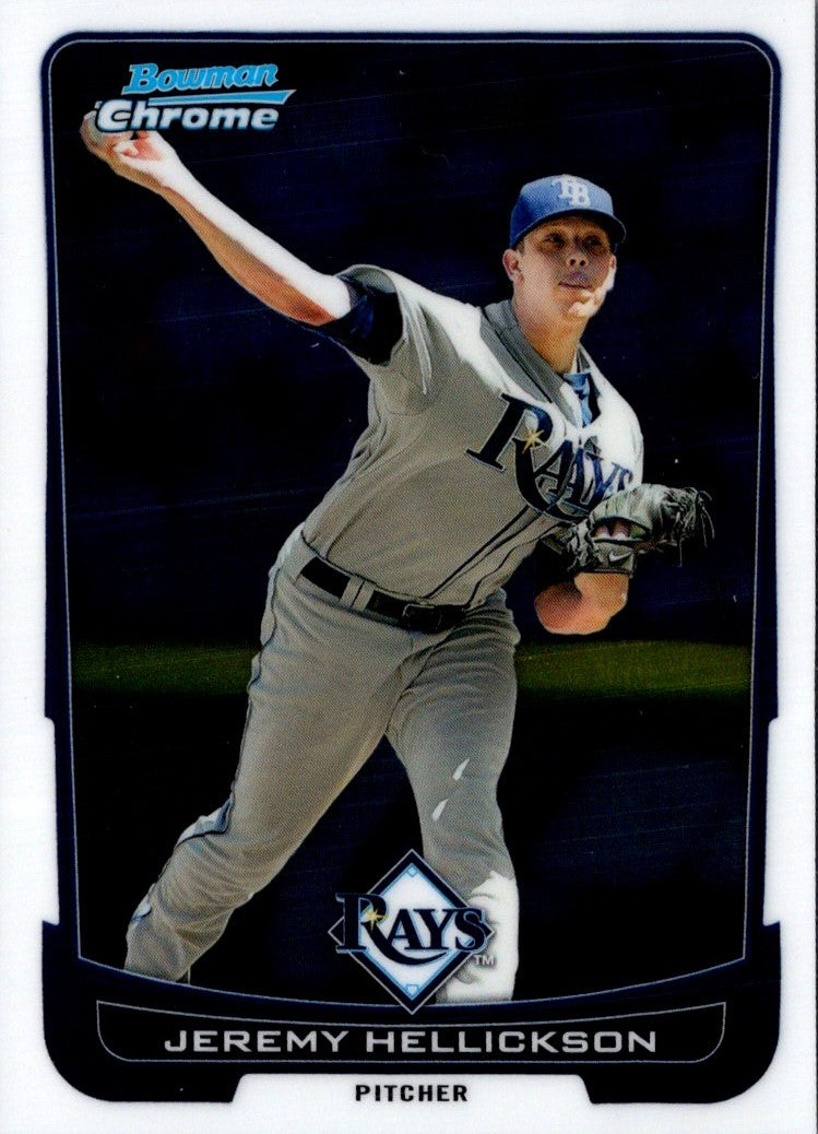 2012 Bowman Chrome Jeremy Hellickson