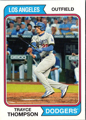 2023 Topps Heritage Trayce Thompson #186