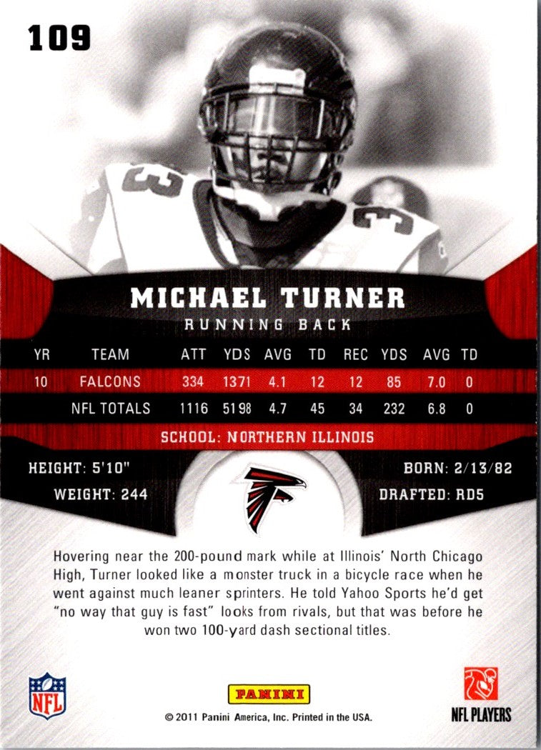 2011 Panini Gridiron Gear Michael Turner