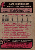 1977 Topps Sam Cunningham #229