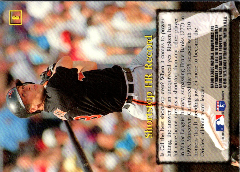 1995 SkyBox E-Motion Cal Ripken Jr. Timeless Cal Ripken Jr.