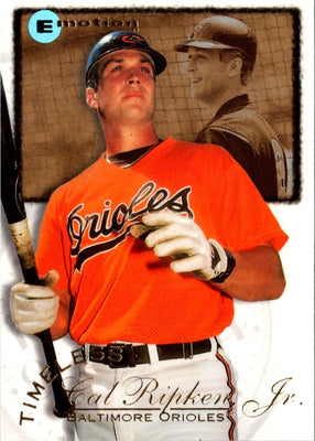 1995 SkyBox E-Motion Cal Ripken Jr. Timeless Cal Ripken Jr. #8